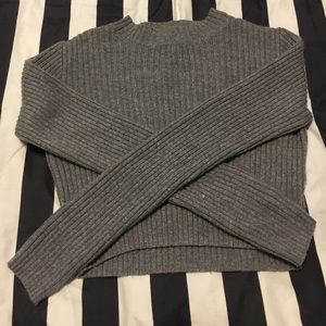 brandy melville grey sweater